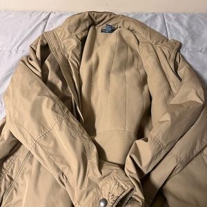 Tan Puffer Jacket